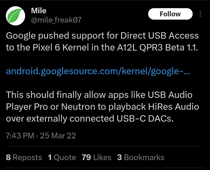 Pixel-6-USB-DAC-issue-fixed-with-Android-12L-update