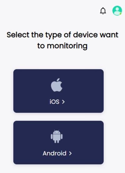 Select-device-type-page