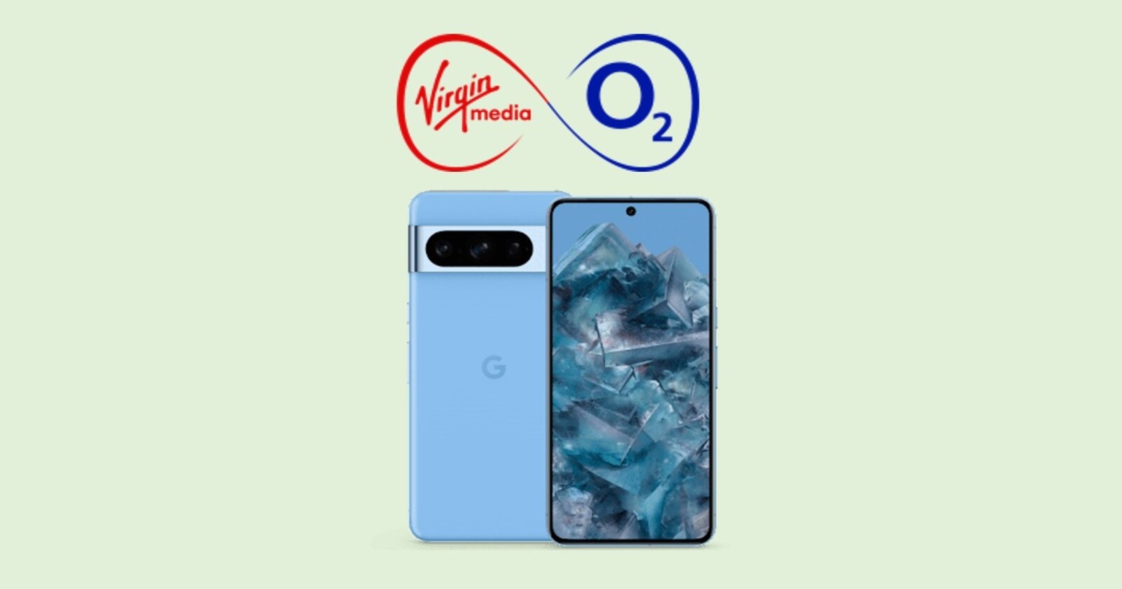 This is your chance to win a Mint Green Google Pixel 8 Pro through Virgin Media and O2 in the UK