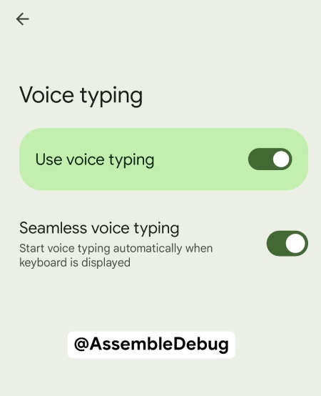 google-pixel-gboard-seamless-voice-typing-setting-page