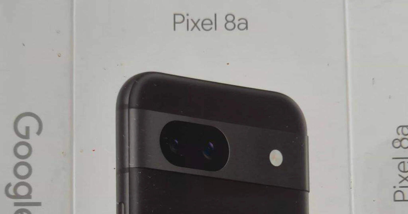 Google Pixel 8a retail box images surface