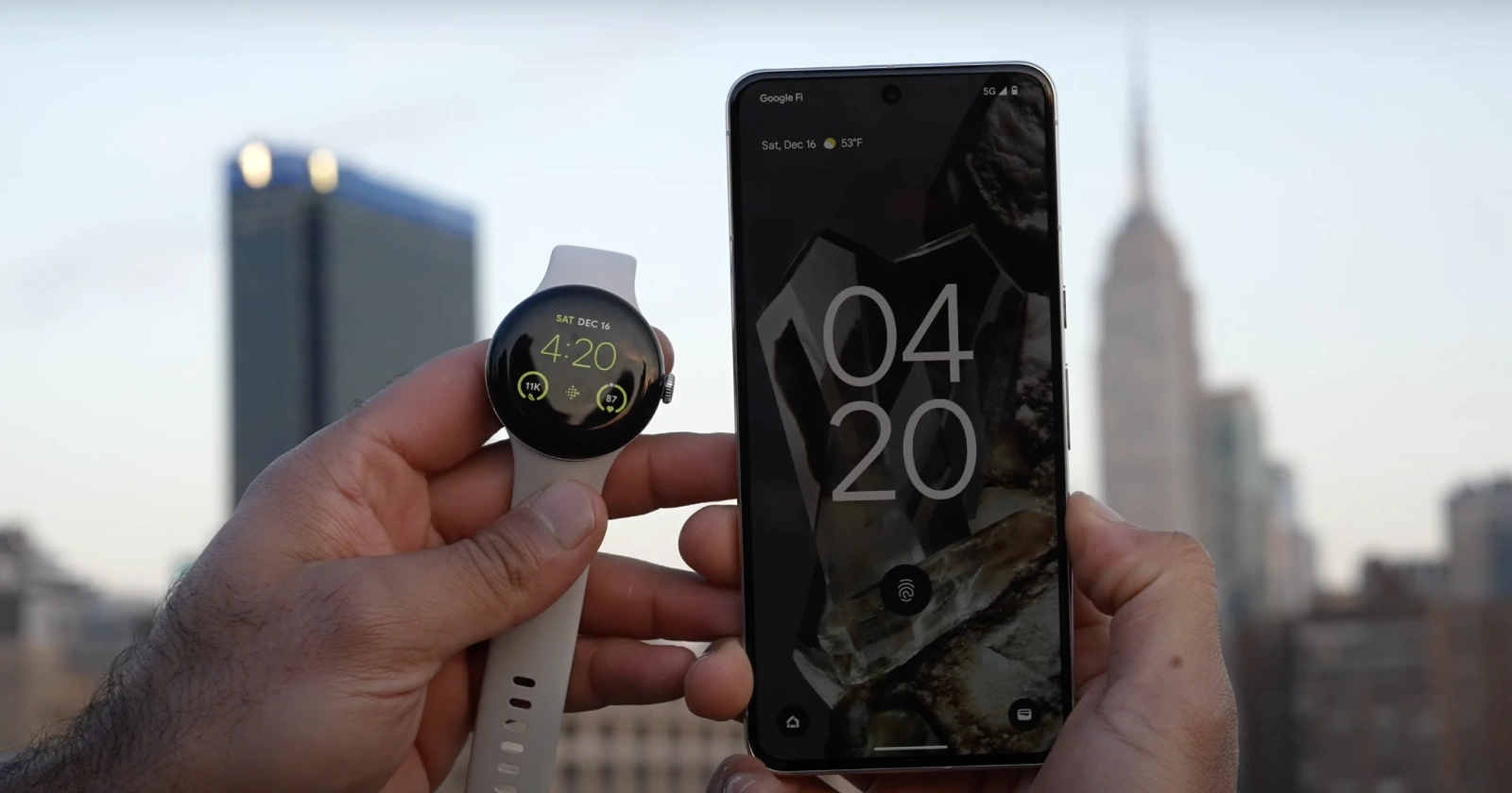 Shervin Shares collaborates with Google to show off Pixel 8 Pro & Pixel Watch 2 features in 