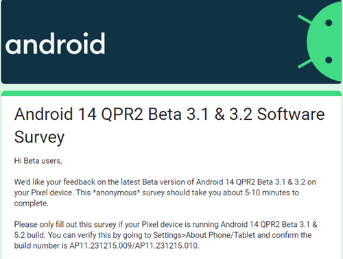 Android-14-QPR2-Beta-3.1-and-3.2-survey-feedback
