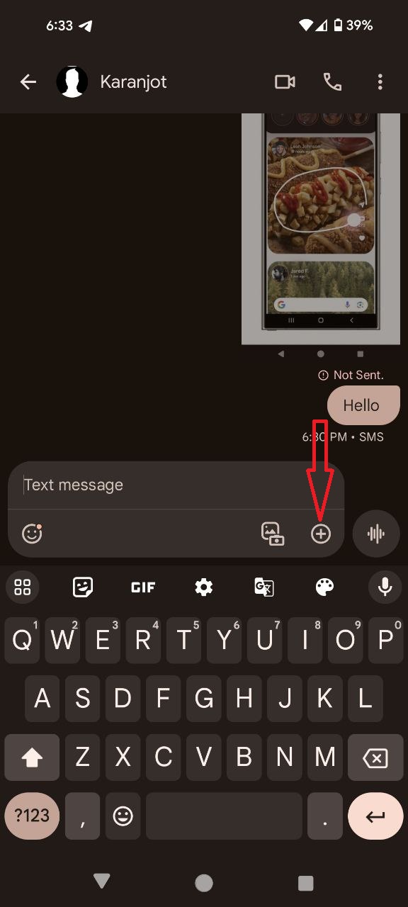 Google-Messages-app-UI-on-Pixel