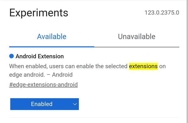 Microsoft-Edge-for-Android-supports-extensions