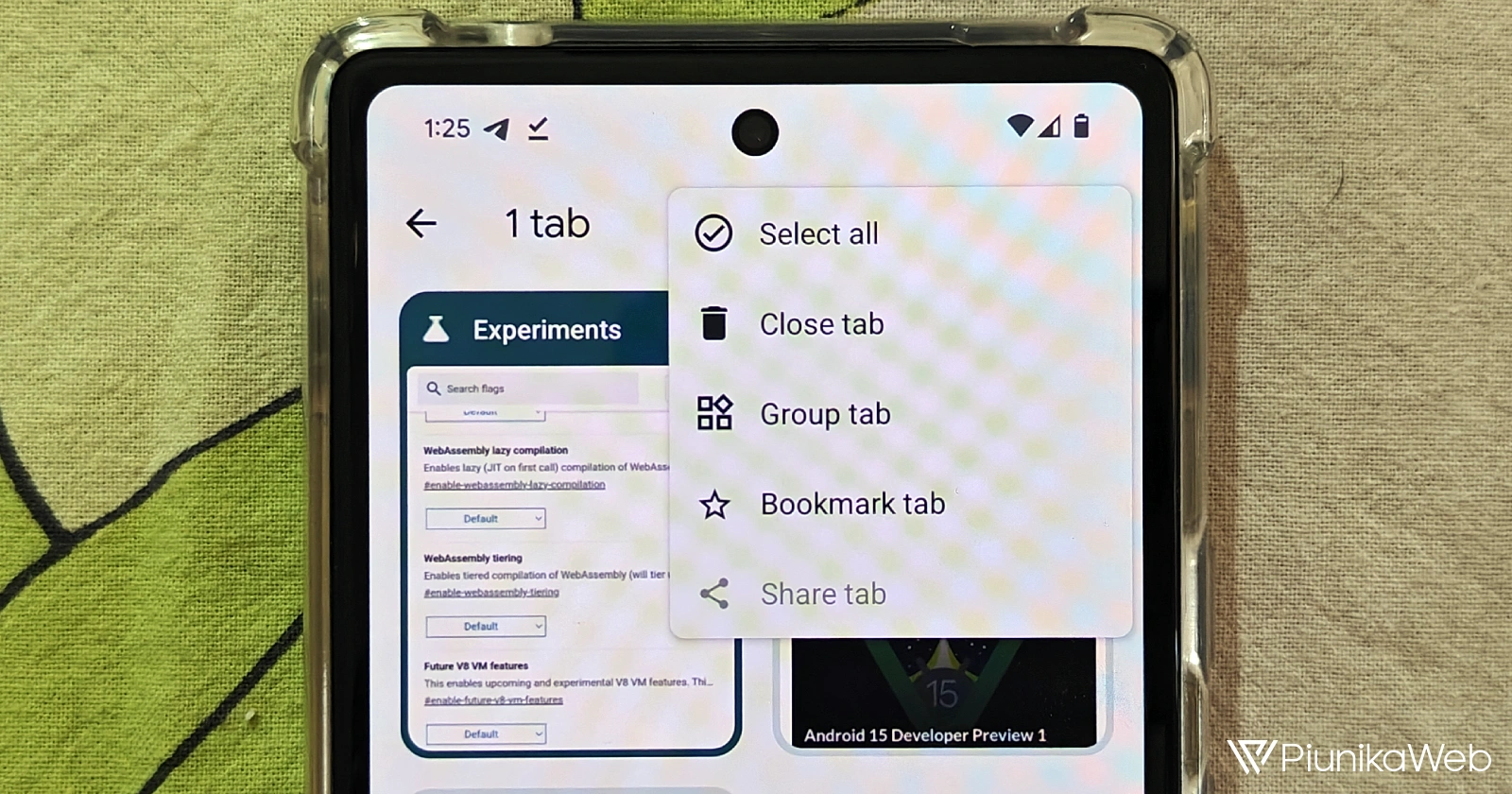 Chrome's 'single-tab groups' feature might finally come to your Google Pixel phone