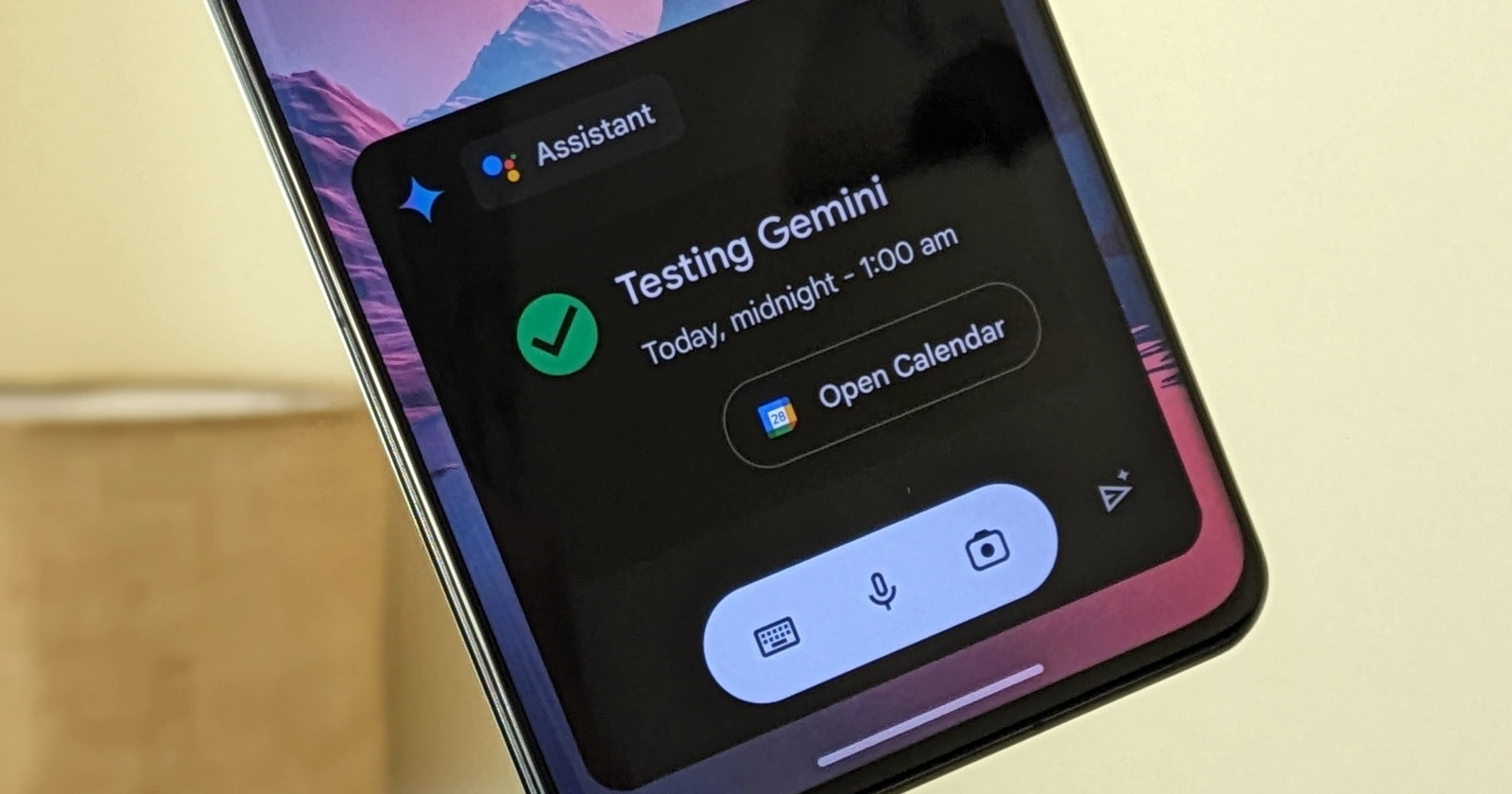 You can now use Gemini to create Google Calendar events on your Pixel