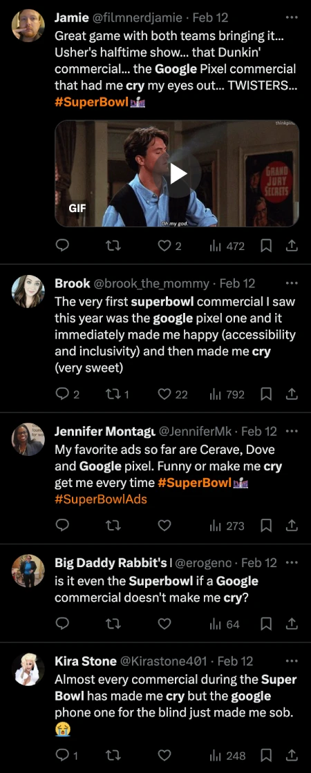 google-pixel-super-bowl-ad-reactions