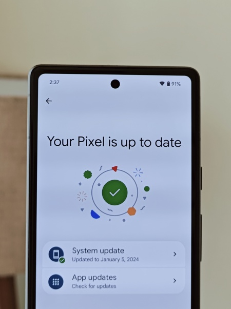 google-pixel-update-screen