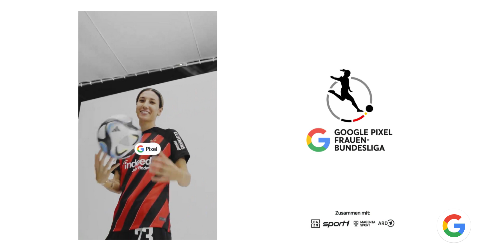 Google Pixel Women's Bundesliga will be free to access on International Women's Day