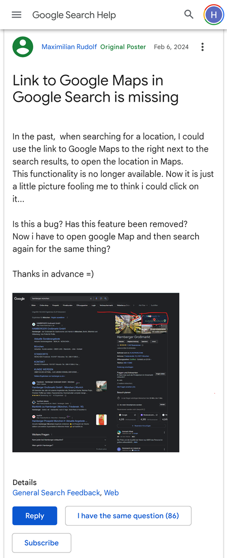 Google-Search-unable-to-access-Maps-in-results