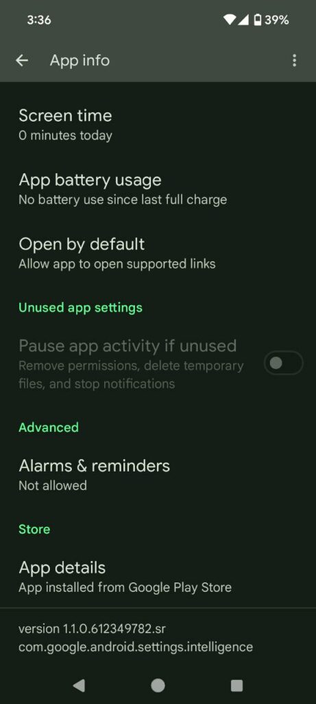 Settings-services-update-on-Google-Pixel-8