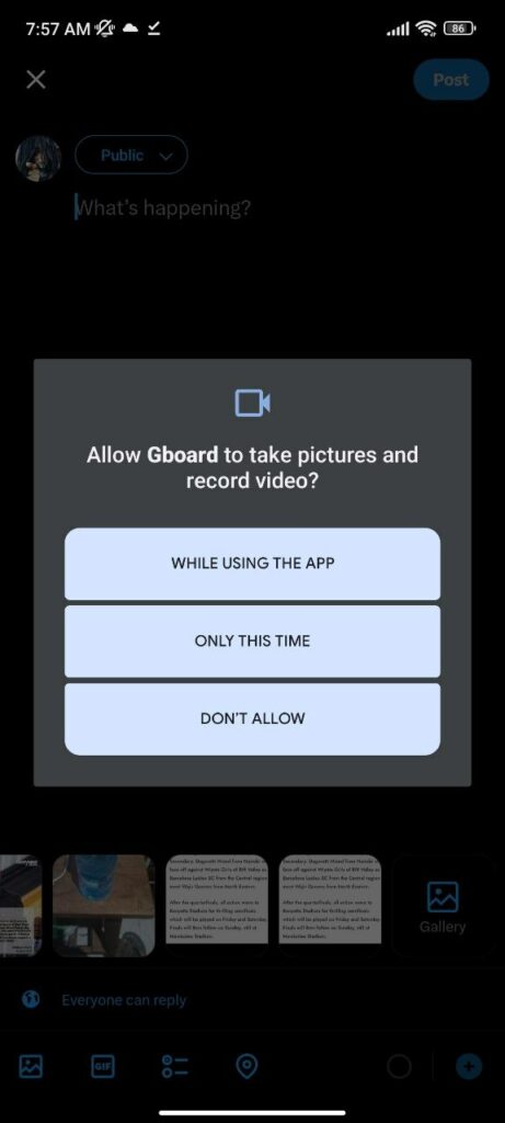 Gboard-permission-pop-up-for-camera