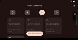 Google Pixel Game Dashboard FPS counter showing two dashes? You're not alone (workaround inside)