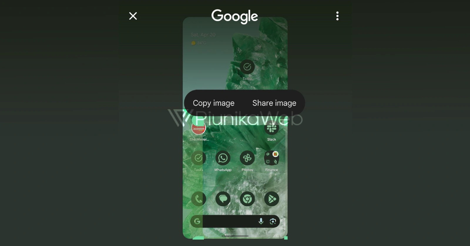 Circle to Search on Pixel will soon let you copy and share selected areas as images