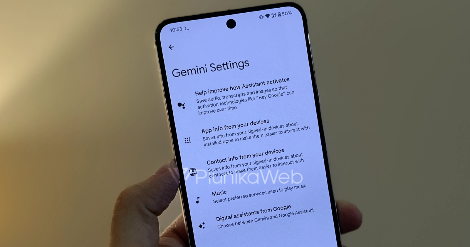 Gemini assistant to finally let you choose your preferred music service provider