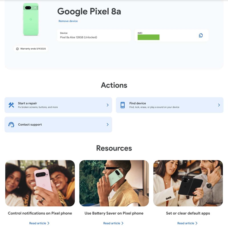 Google-Store-device-page