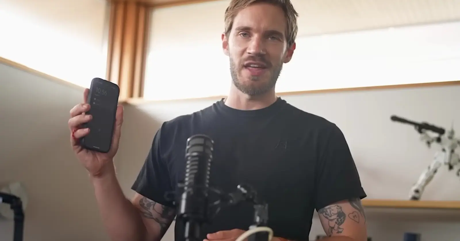 PewDiePie says he uses a Google Pixel 9, but it could soon be banned in his country