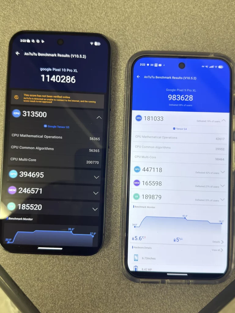 pixel-10-pro-xl-pixel-9-pro-xl-antutu