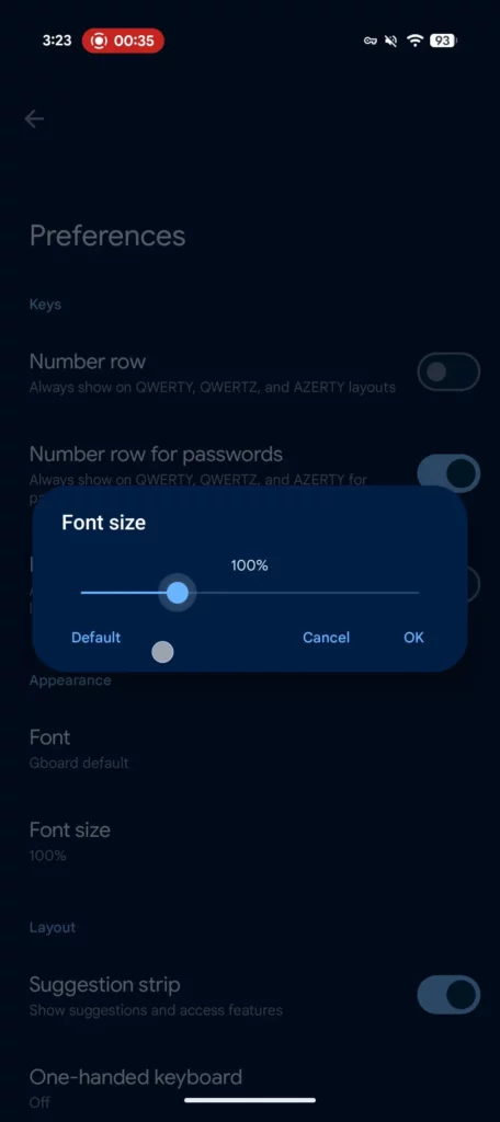 Gboard-Font-size-settings-2