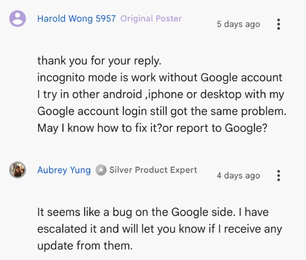 google-ai-mode-unavailable-issue-escalated