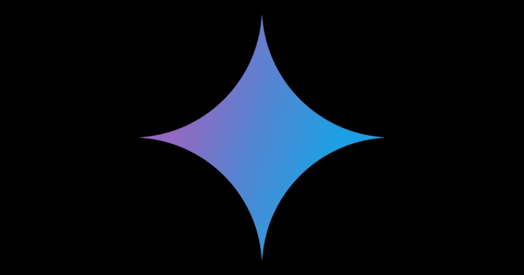 google-gemini-logo-black-background