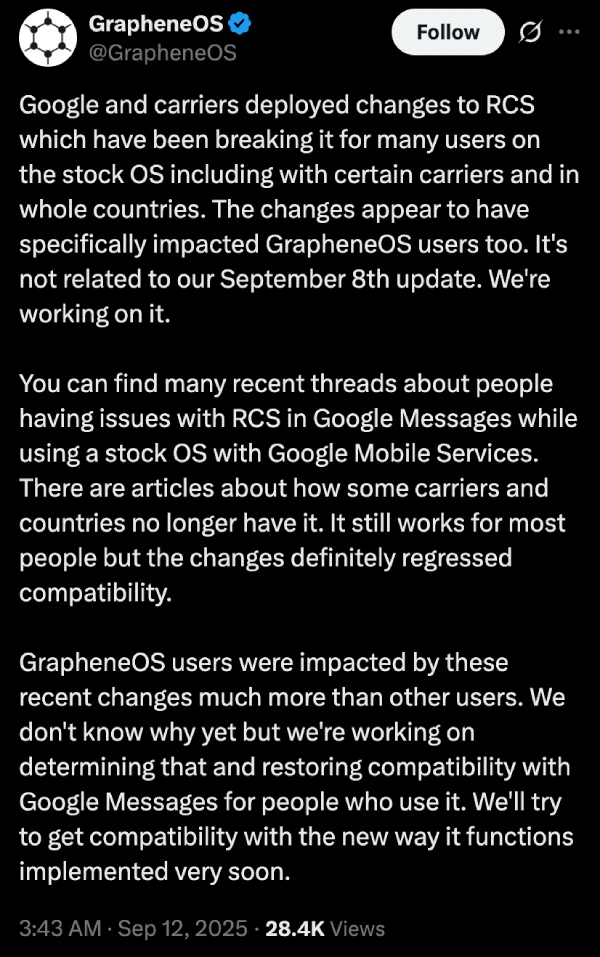 grapheneos-rcs-statement