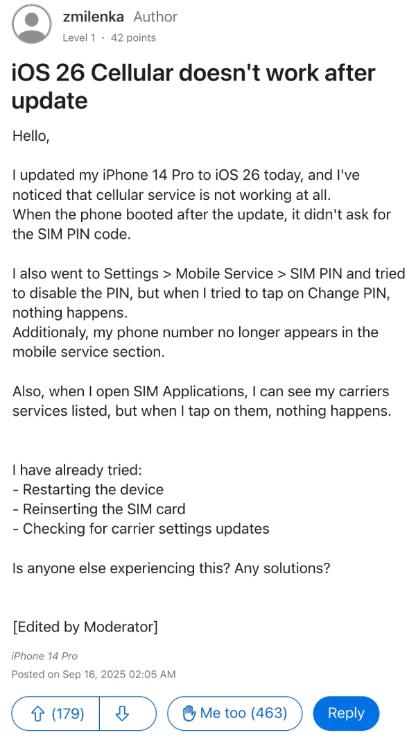 ios-26-cellular-data-iphone-14-issue