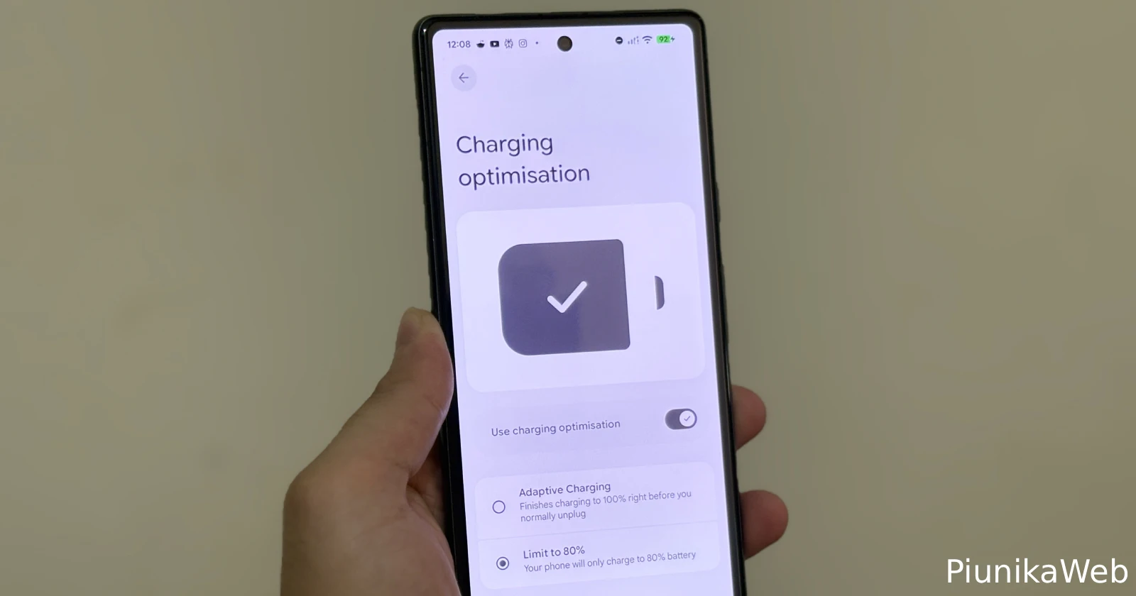 80% battery charge limit bugging out for some Pixel users after September update