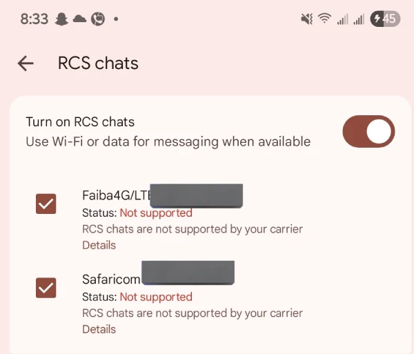 rcs-not-supported