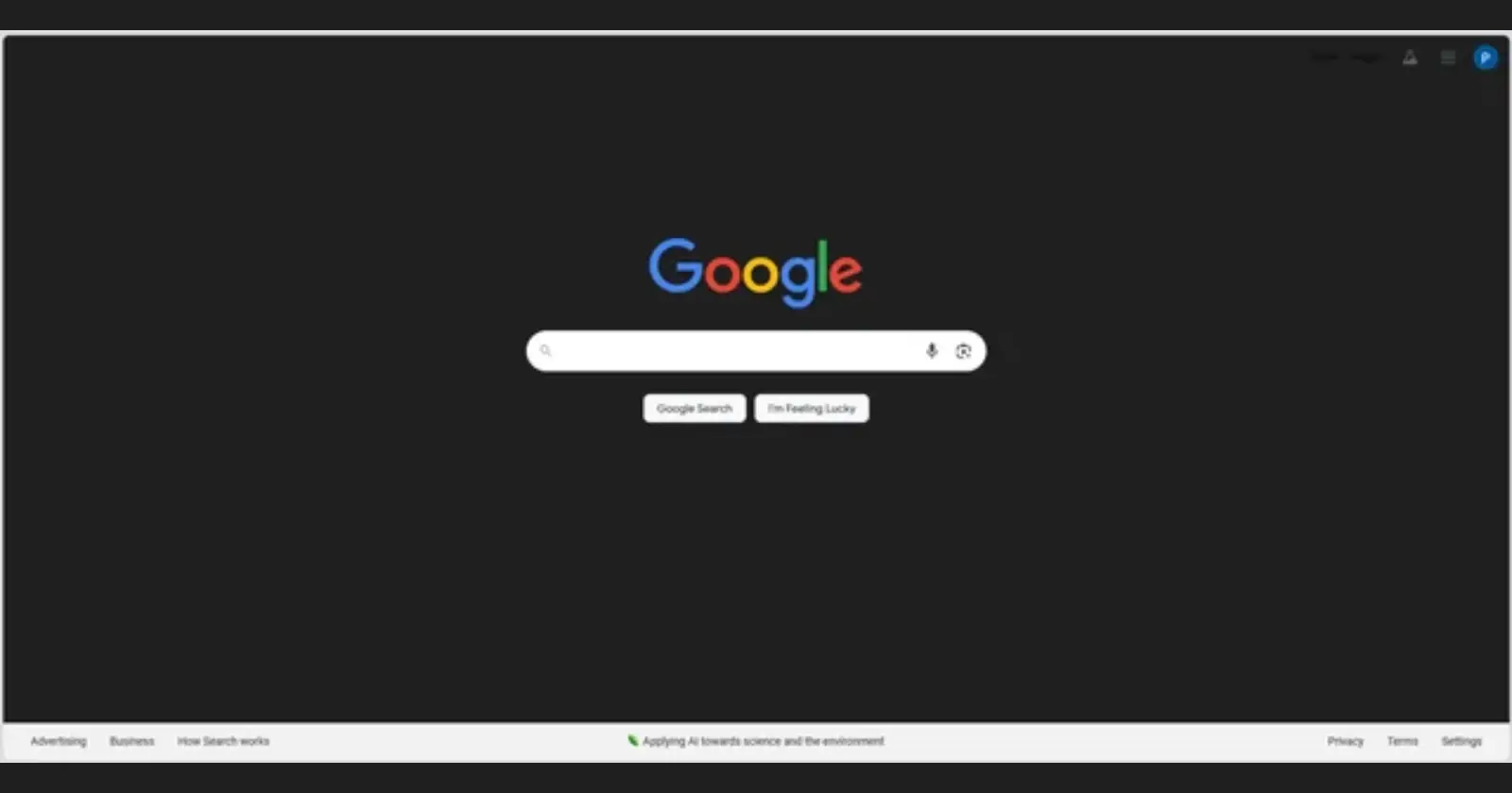 Some users report Google Search stuck in partial dark mode