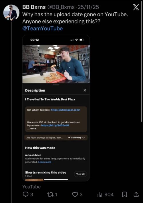 Instagram reels sorting stuck on views