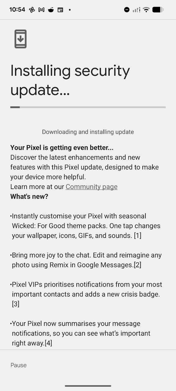 November 2025 Pixel Drop & security update bring new AI features, bug ...