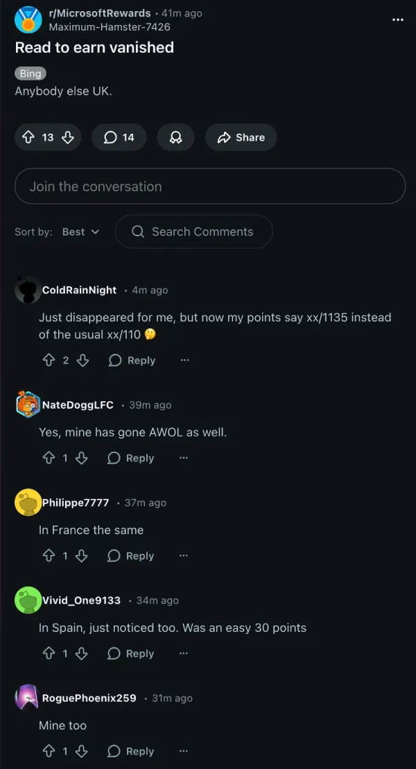 ms-rewards-read-to-earn-missing
