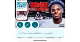 YouTube on Android now tells you when it detects a screenshot