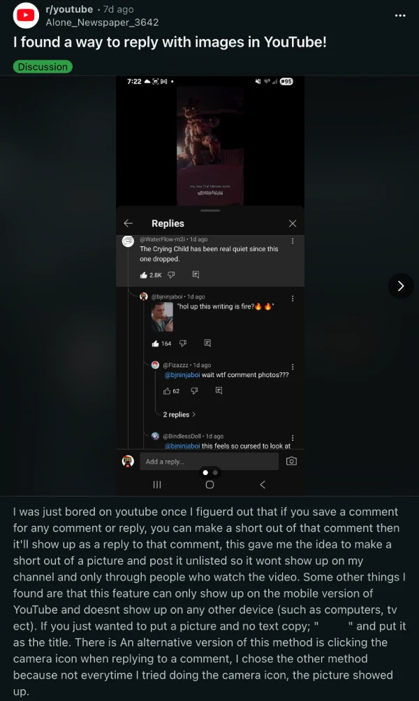youtube-image-comments-hack
