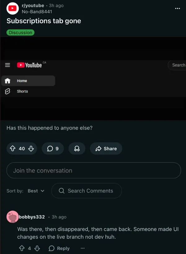 youtube-subscription-tab-missing