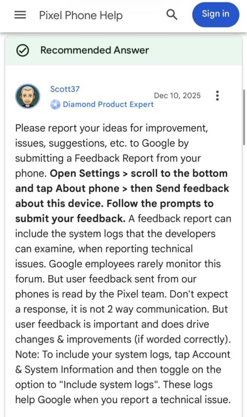Dec update broke screensaver on Pixel