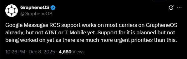 GrapheneOS-RCS-support-on-ATT-and-T-Mobile