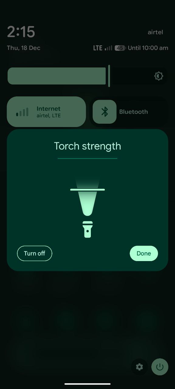 Pixel-Adjustable-flashlight-brightness