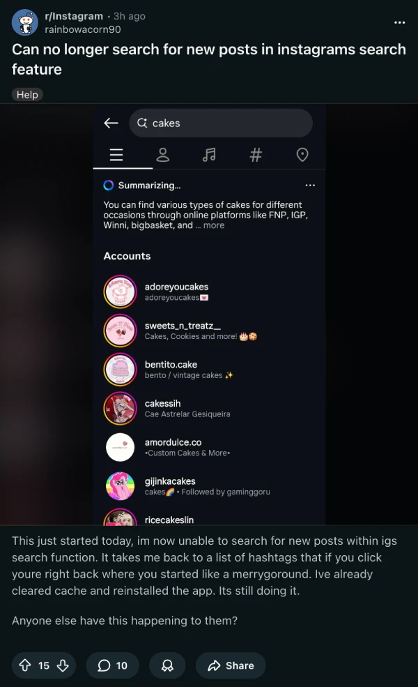 instagram-search-not-showing-posts