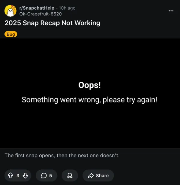 snapchat-recap-oops-something-went-wrong-error