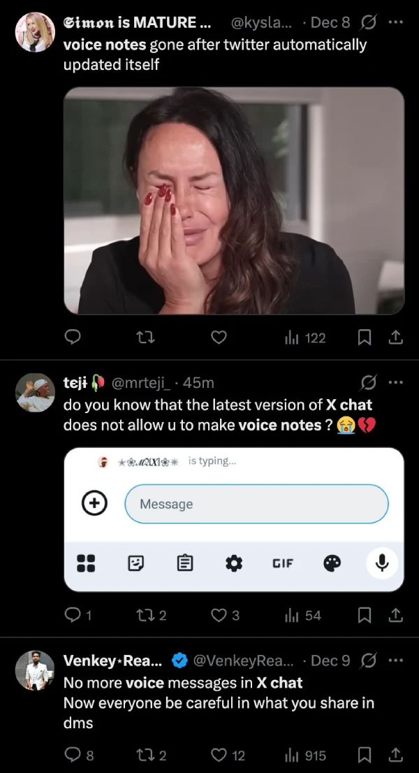 x-chat-voice-notes-removed