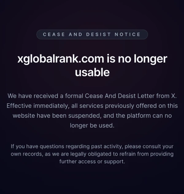 xglobalrank-website-take-down-notice-x