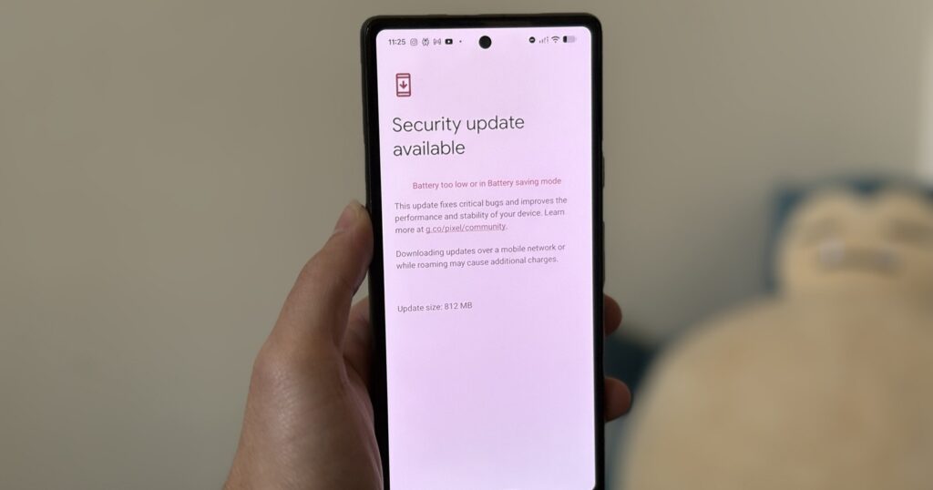 Actualización de software y seguridad de Google Pixel