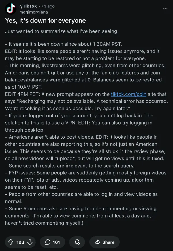 tiktok-down-fyp-broken-reports