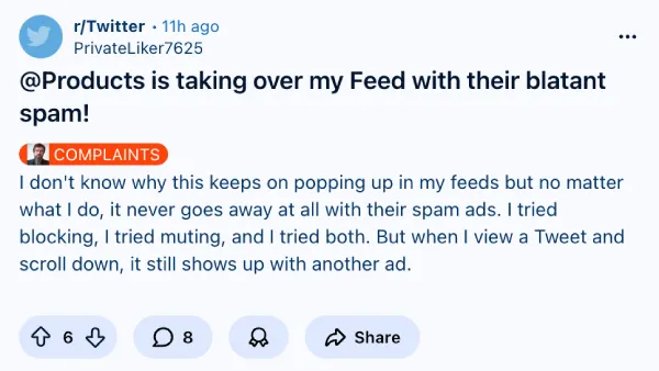 x-twitter-product-ads-complaint