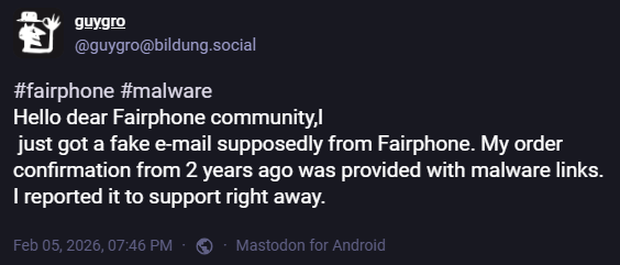 Fairphone-email-breach