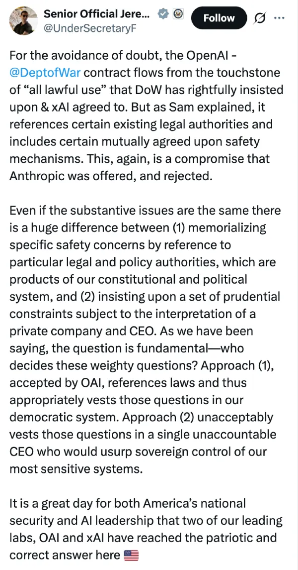 Senior-Official-Jeremy-Lewin-anthropic-statement