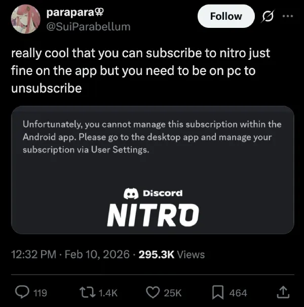 discord-nitro-unsubscribe-issue